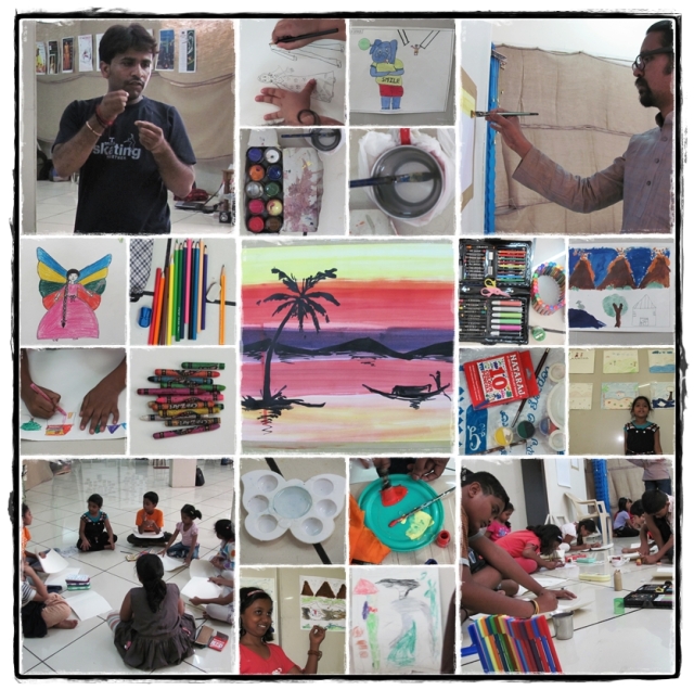 Children Workshop painting